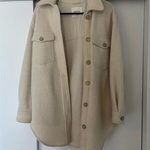 Wilfred Tan Utility Jacket Relaxed Fit